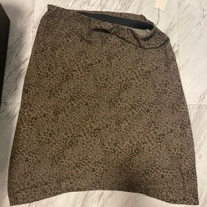 Nwt animal print skirt